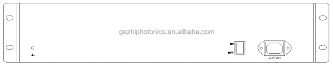 FSW 1x48 ফাইবার অপটিক্যাল সুইচ 19 ইঞ্চি 2 ইউ র্যাকমাউন্ট 1260 ~ 1650nm একক মোড 2