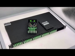 144 কোর 1 ইউ র্যাক মাউন্ট এমপিও-এলসি/এপিসি সিঙ্গল মোড ফাইবার ওডিএফ চীনা সংযোগকারী সহ