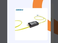 2x2A ফাইবার নেটওয়ার্ক SC FC LC ST সংযোগকারীর সাথে প্যাসিভ মেকানিক্যাল সুইচ করুন