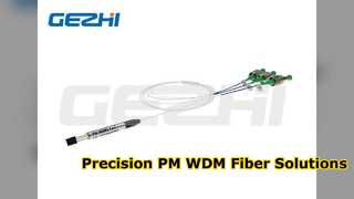 PM ফিউজড WDM যথার্থ ফাইবার অপটিক মাল্টিপ্লেক্সার