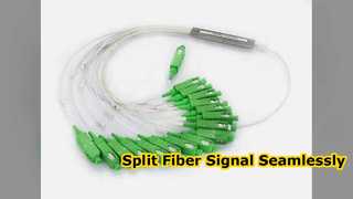 ফাইবার অপটিক স্প্লিটার FTTH SC APC 1x2
