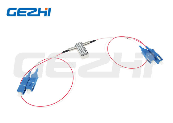 কেনা 3V 2x2B ফাইবার অপটিক্যাল সুইচ LC/UPC LC/APC SC/UPC online manufacture