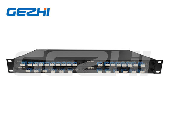 কেনা ডেটা সেন্টার WDM সিস্টেমের জন্য 1U র্যাকমাউন্ট সহ 100GHz 8 চ্যানেল DWDM Mux Demux online manufacture