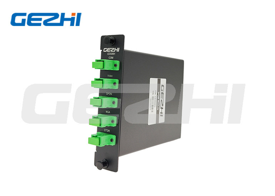 কেনা কম সন্নিবেশ ক্ষতি ফিল্টার WDM GPON 1310/1490 XGS-PON 1270/1577 ভিডিও 1550 OTDR 1625nm WDM ফিল্টার wdm1r মডিউল online manufacture