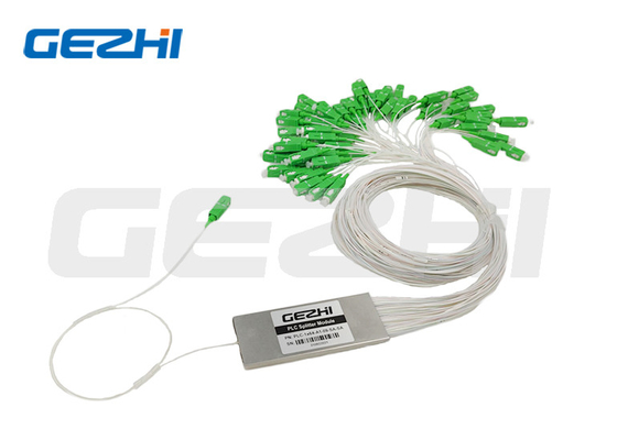 কেনা FTTX 1×64 PLC স্প্লিটার একক মোড ব্লকলেস PLC ফাইবার অপটিক স্প্লিটার online manufacture