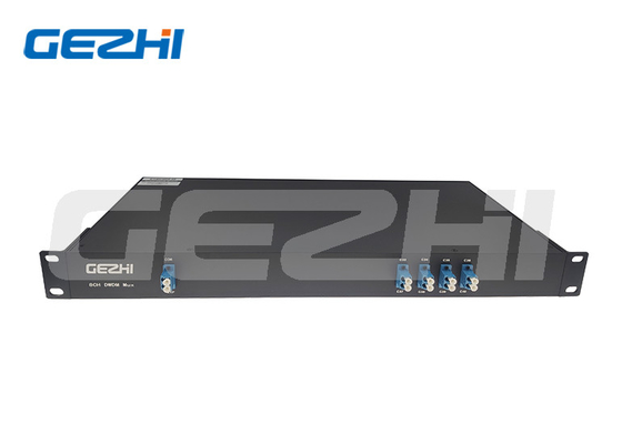 কেনা 8 চ্যানেল DWDM MUX DMUX 1U Rackmount কম সন্নিবেশ ক্ষতি online manufacture