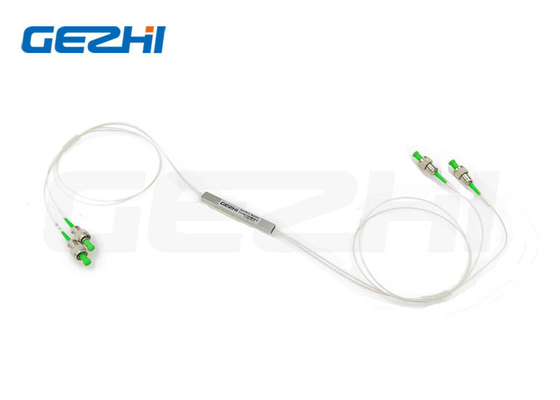 কেনা FTTH TTTX 2x2 PLC স্প্লিটার ফাইবার অপটিক প্যাসিভ উপাদান ইস্পাত টিউব সহ online manufacture