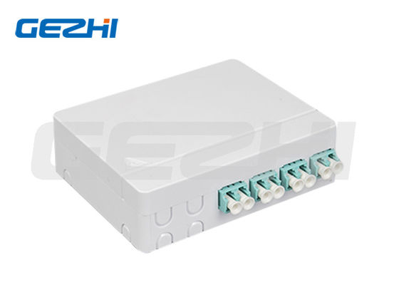 কেনা জলরোধী ৪ কোর FTTH টার্মিনেশন বক্স ওয়াল মাউন্ট ফাইবার অপটিক টার্মিনাল বক্স ABS উপাদান সহ অনলাইনে উৎপাদন