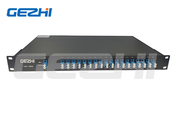 কেনা 18CH CWDM মডিউল CWDM Mux Demux 16 Ch ডুয়াল ফাইবার মাল্টিপ্লেক্সার 1U 19' র্যাক মাউন্ট online manufacture
