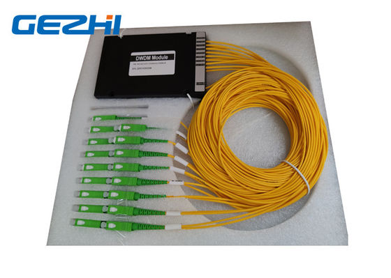 কেনা একক ফাইবার 1x16 চ্যানেল CH46 100Ghz প্যাসিভ DWDM Mux online manufacture