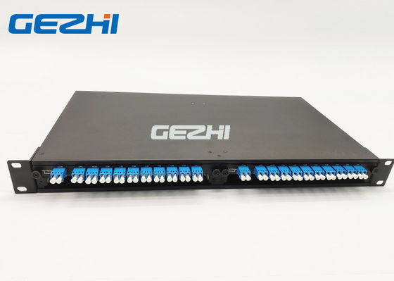 কেনা 4 স্লট 1 ইউ রাক মাউন্ট 100Ghz 8CH DWDM Mux Demux মডিউল online manufacture