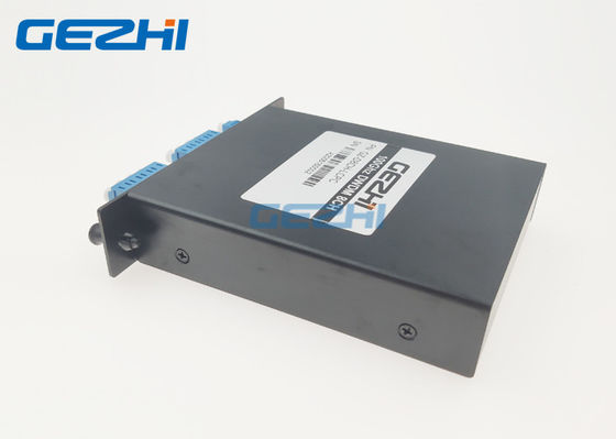 কেনা 100Ghz ওয়ান ফাইবার 1x16 অপটিক্যাল প্যাসিভ DWDM সরঞ্জাম C21 - C36 দ্বিমুখী online manufacture