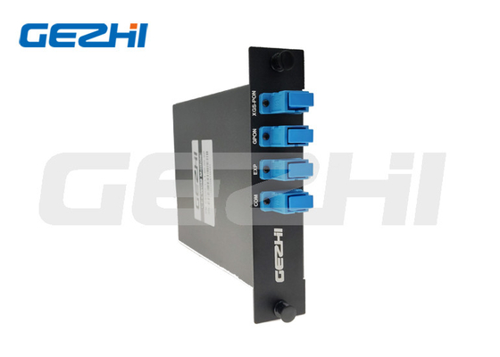 একক ফাইবার সহাবস্থান উপাদান GPON + XGS-PON CEx WDM LGX মডিউল SC/UPC অ্যাডাপ্টার