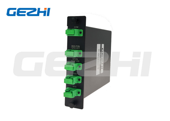GPON/XGS-PON/RFoG WDM ফিল্টার মডিউল অপটিক্যাল সহাবস্থান মডিউল