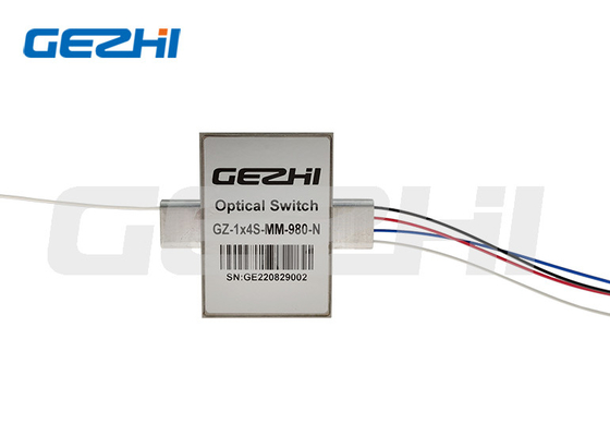 1x4T অপটিক্যাল সুইচ S105/125um ফাইবার লেজার/চিকিৎসা সরঞ্জামের চ্যানেল পরিবর্তনের জন্য