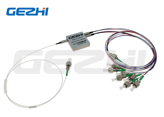 চ্যানেল ব্লক করার জন্য 1x8T 1310/1550nm অপটো মেকানিক্যাল অপটিক্যাল সুইচ