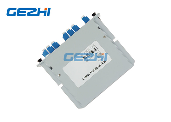 12CH MUX ফাইবার CWDM মডিউল নিম্ন PDL LC UPC সংযোগকারী প্লাস্টিক ক্যাসেট