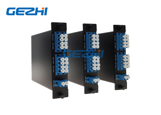 8CH CWDM ফাইবার অপটিক মডিউল নিম্ন IL উচ্চ বিচ্ছিন্ন ডুপ্লেক্স ফাইবার
