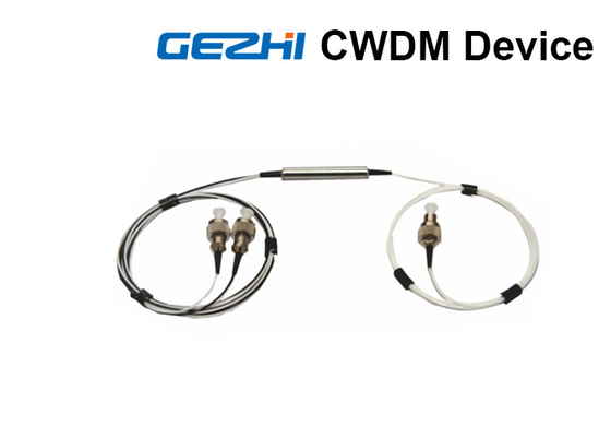 1x2 CWDM ফিল্টার Deivce অপটিক্যাল উপাদান টেলিযোগাযোগের জন্য ছোট আকার