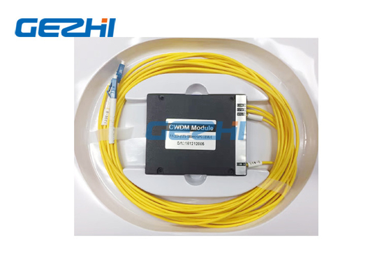 2CH 1370 / 1390nm + আপগ্রেড করুন CWDM মডিউল LC/UPC ABS পিগটেইল মডিউল