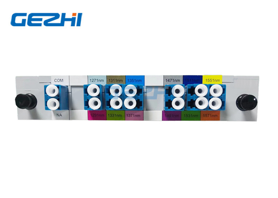 1x12 অপটিক্যাল CWDM Mux Demux 1271nm - 1571nm 5G টেলিকমের জন্য