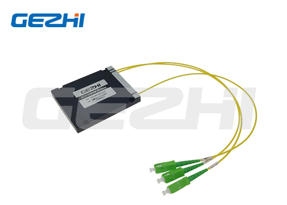 100G=100Ghz 2CH Dwdm Wdm ABS বক্স 100x80x10mm সিঙ্গল মোড অপটিক্যাল ফাইবার সলিউশন