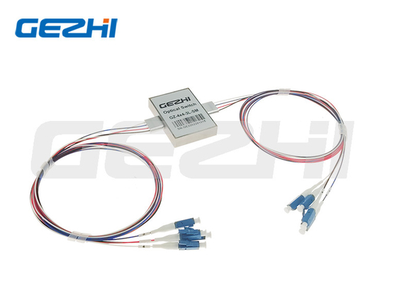 Singlemode Multimode 4x4 ফাইবার অপটিক্যাল সুইচ যান্ত্রিক