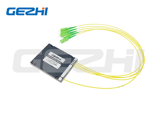 LC UPC অ্যাডাপ্টারের সাথে 4CH 1270~1610nm ফাইবার CWDM MUX ক্যাসেট মডিউল