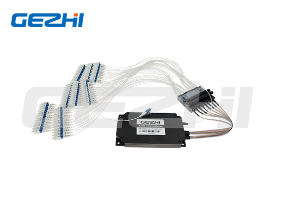 মেটাল বক্স সহ 1x96 চ্যানেল AAWG DWDM মডিউল LC/UPC সংযোগকারী
