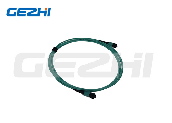 3.0mm সিমপ্লেক্স ফাইবার অপটিক প্যাচ কর্ড OM3 LC LC অ্যাকোয়া 1m মাল্টিমোড