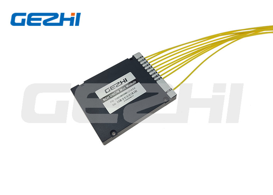 8ch Dwdm মডিউল ফাইবার Dwdm Mux প্যাসিভ ফিল্টার 8ch নেটওয়ার্কের জন্য
