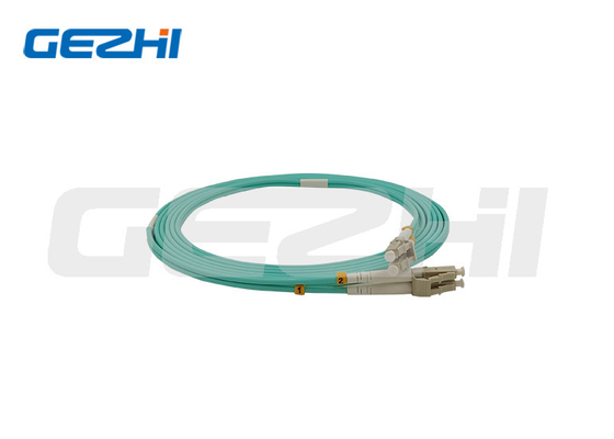 প্রস্তুতকারক FTTH অপটিক্যাল ফাইবার LC OM3 মাল্টিমোড ডুপ্লেক্স কেবল জাম্পার ফাইবার অপটিক প্যাচ কর্ড