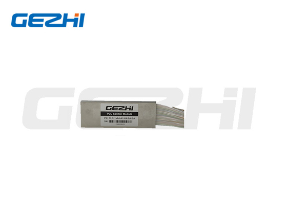 0.9 মিমি ফাইবার অপটিক পিএলসি স্প্লিটার 1x2 1x4 1x8 1x16 1x32 ইস্পাত টিউব প্রকার