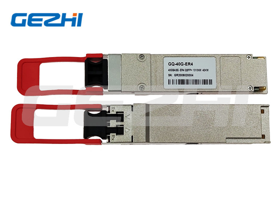 ফাইবার অপটিক ট্রান্সসিভার মডিউল Er4 40km 40g Qsfp+ অপটিক্যাল ট্রান্সসিভার