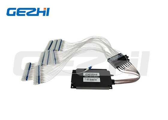 মেটাল বক্স সহ 50GHz 1x96 চ্যানেল AAWG DWDM মডিউল LC/UPC সংযোগকারী