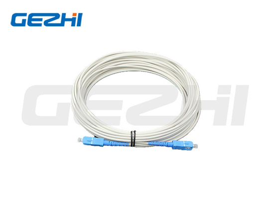 FTTH সাঁজোয়া প্যাচ কর্ড OM1 ডুপ্লেক্স জাম্পার SC/LC/FC/ST ফাইবার অপটিক প্যাচ কর্ড