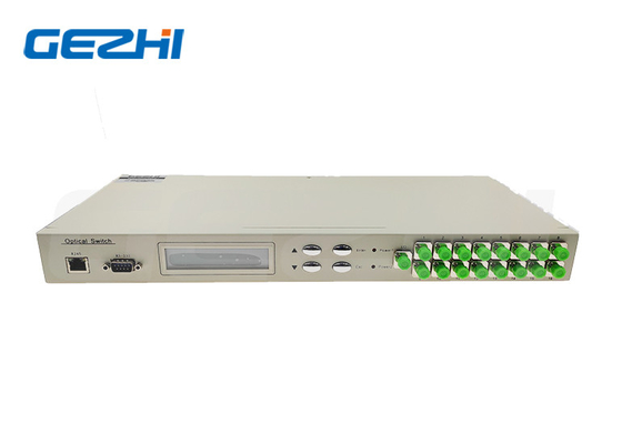 অপটিক্যাল নেটওয়ার্কের জন্য 1x16 Rackmount Mems অপটিক্যাল সুইচ