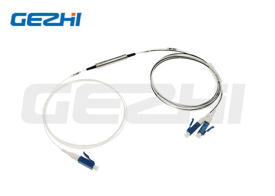 900um লুজ টিউব সহ 1x2 LC APC ফিল্টার অপটিক CWDM Mux Demux, লো ইনসার্শন লস এবং হাই চ্যানেল আইসোলেশন