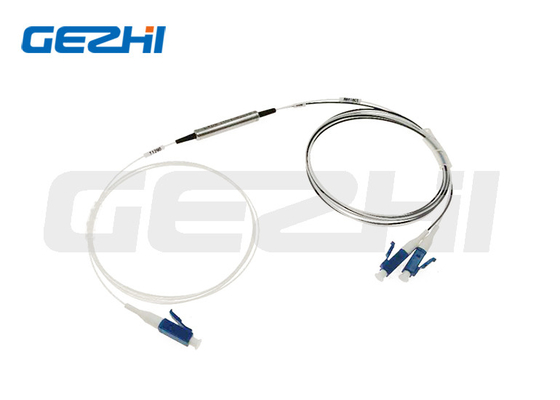 1x2 LC APC ফিল্টার অপটিক প্যাসিভ Dwdm Mux Demux 900um লুজ টিউব