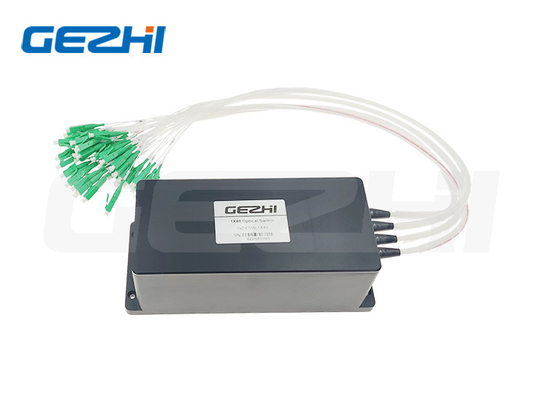LC UPC সংযোগকারী সহ মাল্টি চ্যানেল 1x48 ফাইবার অপটিক্যাল সুইচ