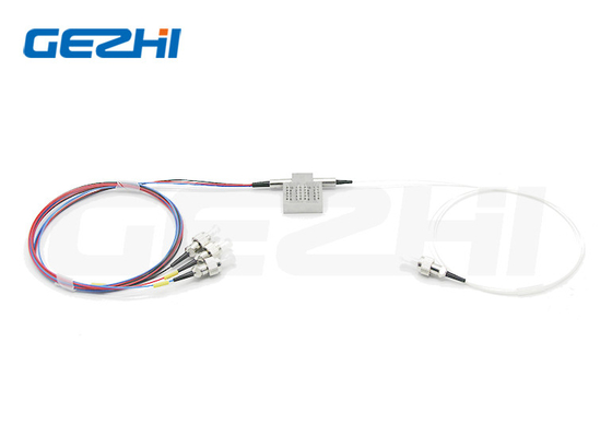 কাস্টমাইজযোগ্য 1x3T LC APC ফাইবার অপটিক স্যুইচ Singlemode Multimode