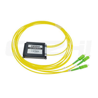 FC/SC/ST/LC CWDM Mux পোলারাইজেশন নির্ভরশীল ক্ষতি≤0.3dB তাপমাত্রা স্থিতিশীলতা≤0.2dB/℃