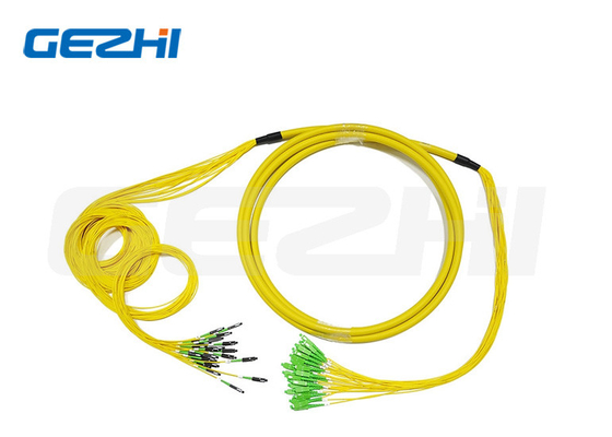 24 কার্ড ফাইবার G657A1 FTTX এর জন্য MU থেকে LC অপটিক্যাল প্যাচ কার্ডের জন্য প্রাক-সমাপ্তিযুক্ত