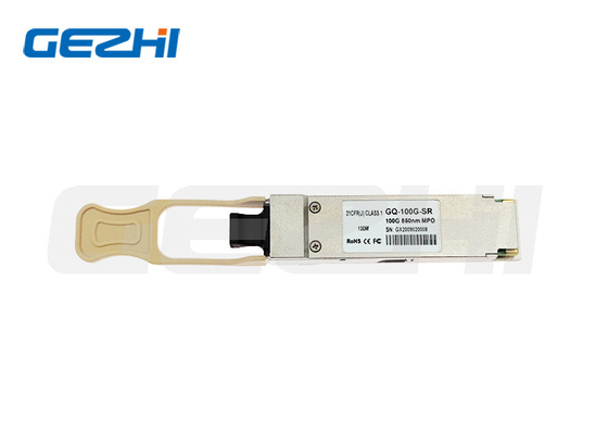 MPO 100G 850nm SR অপটিক্যাল ট্রান্সিভার মডিউল DDM 100M QSFP28 সমর্থন OEM