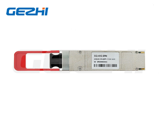QSFP-40G-ER4 সামঞ্জস্যপূর্ণ 40G QSFP+ ট্রান্সসিভার 1310NM 40KM DOM ডুয়াল এলসি