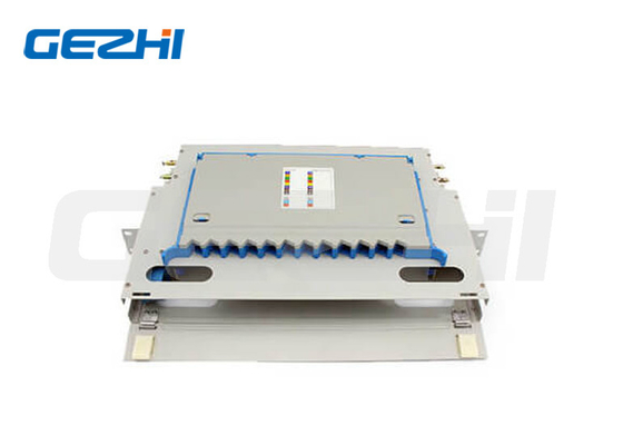 Ftth 12 কোর অপটিক্যাল ডিস্ট্রিবিউশন ফ্রেম Odf 19 ইঞ্চি ফোক ক্রস মন্ত্রিসভা