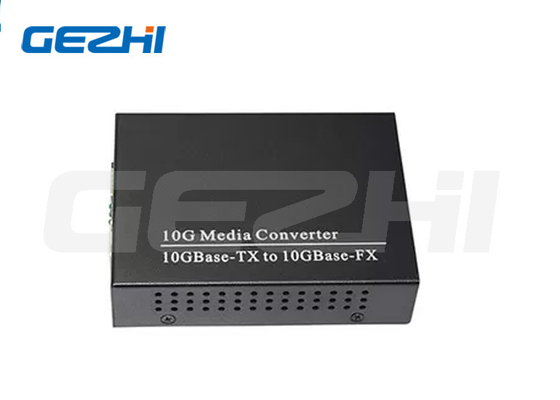 Rj45 কপার থেকে 10gbase-X Sfp+ ফাইবার মিডিয়া কনভার্টার Fcc ইথারনেটের জন্য
