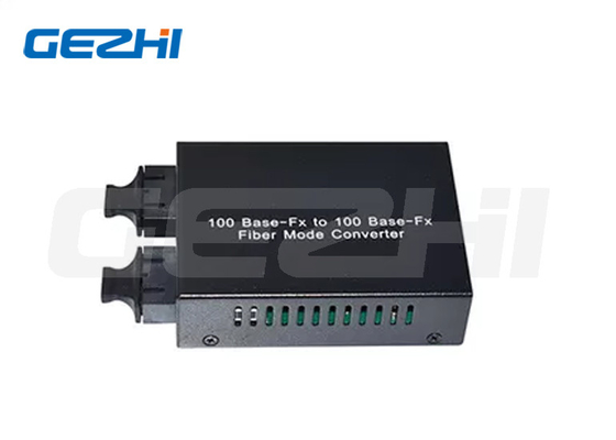 100 বেস ফাইবার ইথারনেট মিডিয়া কনভার্টার 20km 1310nm Dc 5v Sc