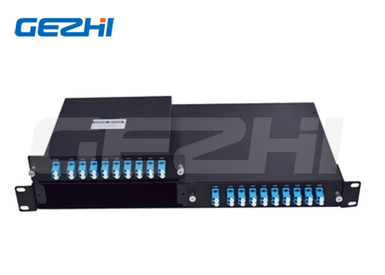 18CH CWDM মডিউল 1270-1610nm 1U LGX 2 হাফ সাইজ স্লট 1 ক্যাসেটে