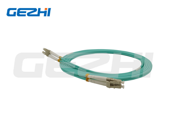 12 কোর LC OM3/OM4 প্যাচ কর্ড MPO থেকে MPO মাল্টি মোড OM3 ফাইবার অপটিক ক্যাবল